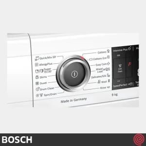 کنترل چرخان لباسشویی 9 کیلوگرم بوش مدل Bosch WAV28L90ME