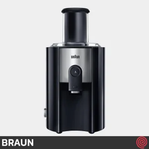 آبمیوه گیری تک کاره براون مدل Braun J500BK | دو سرعته با توان 900 وات