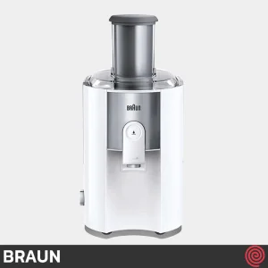 آبمیوه گیری تک کاره براون مدل Braun J500WH | دو سرعته با توان 900 وات