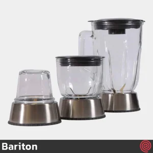 آبمیوه گیری تک کاره باریتون مدل Bariton BJ-13001ST | با توان 1300 وات