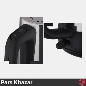 چای ساز روهمی پارس خزر مدل دم آور قهوه ساز گرمنوش Pars Khazar Garmnoush | گنجایش 1.8 لیتر