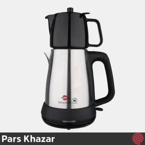 چای ساز روهمی پارس خزر مدل دم آور قهوه ساز گرمنوش Pars Khazar Garmnoush | گنجایش 1.8 لیتر