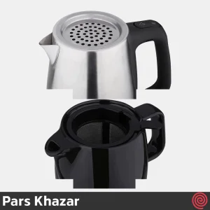چای ساز روهمی پارس خزر مدل دم آور قهوه ساز گرمنوش Pars Khazar Garmnoush | گنجایش 1.8 لیتر