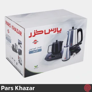 چای ساز صفحه ای پارس خزر مدل قهوه ساز گرمنوش - Pars Khazar Garmnoush | گنجایش 1.8 لیتر