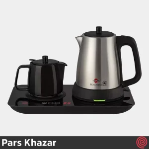 چای ساز صفحه ای پارس خزر مدل دیجیتال گرمنوش - Pars Khazar Garmnoush | گنجایش 1.8 لیتر
