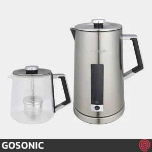 چای ساز روهمی گوسونیک مدل GOSONIC GST-781 | گنجایش 1.7 لیتر
