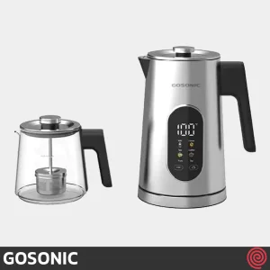 چای ساز روهمی گوسونیک مدل GOSONIC GST-782 | گنجایش 1.7 لیتر