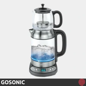 چای ساز روهمی گوسونیک مدل GOSONIC GST-768 | گنجایش 1.7 لیتر