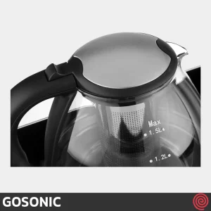 چای ساز صفحه ای گوسونیک مدل GOSONIC GST-875 | گنجایش 1.7 لیتر