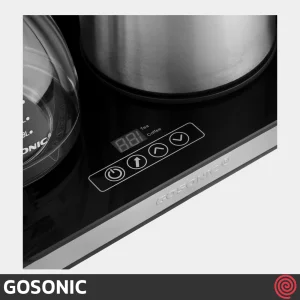 چای ساز صفحه ای گوسونیک مدل GOSONIC GST-875 | گنجایش 1.7 لیتر