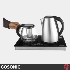 چای ساز صفحه ای گوسونیک مدل GOSONIC GST-875 | گنجایش 1.7 لیتر