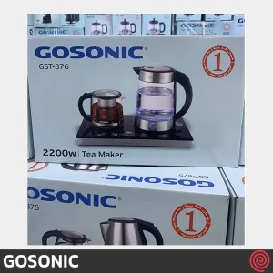 چای ساز صفحه ای گوسونیک مدل GOSONIC GST-876 | گنجایش 1.7 لیتر
