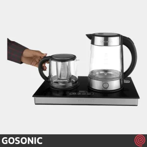 چای ساز صفحه ای گوسونیک مدل GOSONIC GST-876 | گنجایش 1.7 لیتر