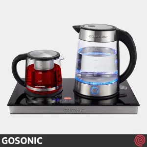 چای ساز صفحه ای گوسونیک مدل GOSONIC GST-876 | گنجایش 1.7 لیتر