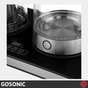 چای ساز صفحه ای گوسونیک مدل GOSONIC GST-876 | گنجایش 1.7 لیتر