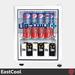 یخچال تک 3 فوت ایستکول مدل مینی بار شوکیس EastCool TM-۴۱۶۴-HS