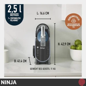 شربت و اسلوشی ساز نینجا مدل NINJA SLUSHi FS301 | یخ در بهشت ساز