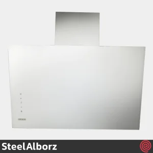 هود مورب استیل البرز مدل SteelAlborz SA-461W | سایز 85 با موتور 8 دور اینورتر