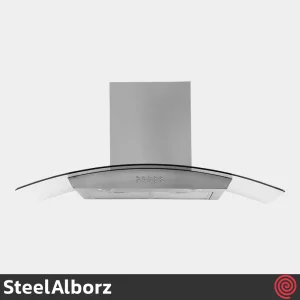هود شومینه ای استیل البرز مدل SteelAlborz SA-101 | سایز 90 با موتور 3 دور