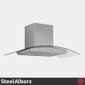 هود شومینه ای استیل البرز مدل SteelAlborz SA-101 | سایز 90 با موتور 3 دور