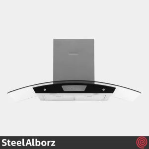 هود شومینه ای استیل البرز مدل SteelAlborz SA-102 | سایز 90 با موتور 3 دور