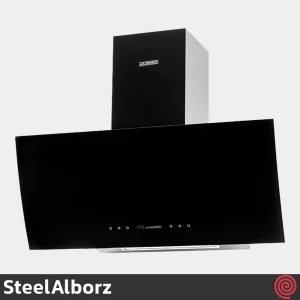 هود مورب استیل البرز مدل SteelAlborz SA-408 | سایز 90 با موتور 4 دور اینورتر
