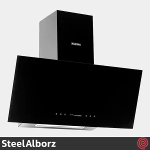 هود مورب استیل البرز مدل SteelAlborz SA-407 | سایز 90 با موتور 4 دور اینورتر
