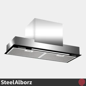 هود مخفی استیل البرز مدل SteelAlborz SA-515 | سایز 70 با موتور 4 دور