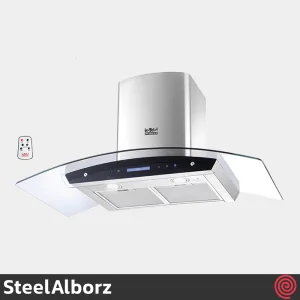 هود شومینه ای استیل البرز مدل SteelAlborz SA-118 | سایز 90 با موتور 3 دور