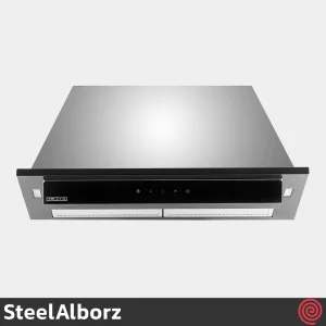 هود مخفی استیل البرز مدل SteelAlborz SA-505B | سایز 70 با موتور 8 دور اینورتر
