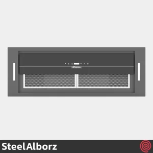 هود مخفی استیل البرز مدل SteelAlborz SA-510B | سایز 80 با موتور 3 دور