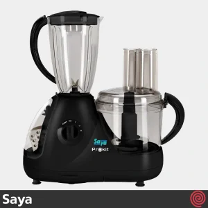 غذاساز 11 کاره سایا مدل پروکیت - Saya prokit | رنگ مشکی با توان 750 وات
