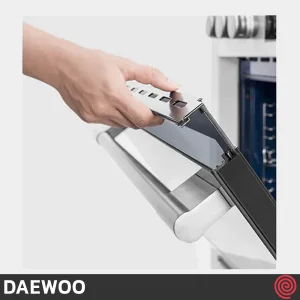 اجاق گاز فر دار 5 شعله دوو مدل DGC5-2111N  | رنگ استیل