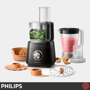 غذاساز 30 کاره فیلیپس مدل Philips PowerChop HR7520 | رنگ مشکی با توان 850 وات