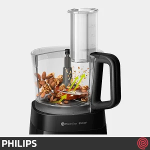 غذاساز 30 کاره فیلیپس مدل Philips PowerChop HR7520 | رنگ مشکی با توان 850 وات