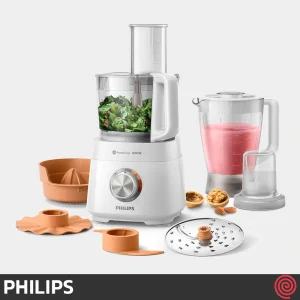 غذاساز 30 کاره فیلیپس مدل Philips PowerChop HR7520 | رنگ سفید با توان 850 وات