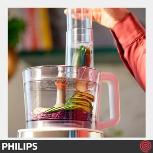 غذاساز 30 کاره فیلیپس مدل Philips PowerChop HR7520 | رنگ سفید با توان 850 وات