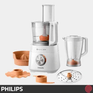 غذاساز 29 کاره فیلیپس مدل Philips PowerChop HR7510 | رنگ سفید با توان 800 وات