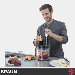 گوشت کوب برقی چند کاره براون مدل Braun MQ 9195XLI | با توان 1200 وات