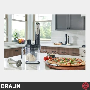 گوشت کوب برقی چند کاره براون مدل Braun MQ 9195XLI | با توان 1200 وات
