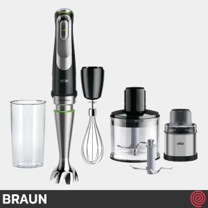 گوشت کوب برقی چند کاره براون مدل Braun MQ 9138XI | با توان 1200 وات