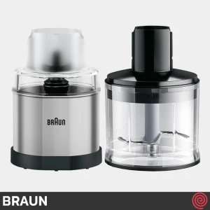 گوشت کوب برقی چند کاره براون مدل Braun MQ 9138XI | با توان 1200 وات