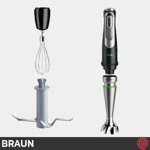 گوشت کوب برقی چند کاره براون مدل Braun MQ 9138XI | با توان 1200 وات