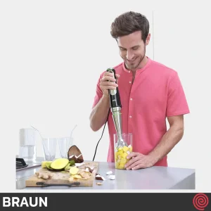 گوشت کوب برقی چند کاره براون مدل Braun MQ 9185XLI | با توان 1200 وات