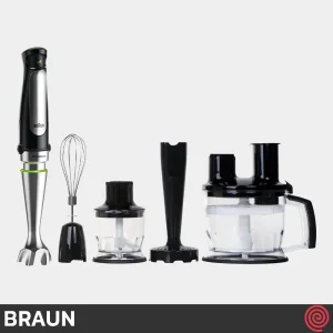 گوشت کوب برقی چند کاره براون مدل Braun MQ 7087x | با توان 1000 وات