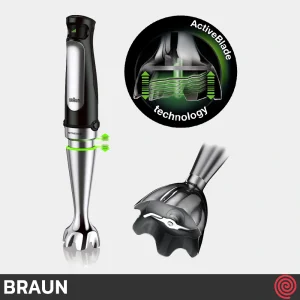 گوشت کوب برقی چند کاره براون مدل Braun MQ 7087x | با توان 1000 وات