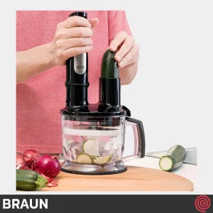 گوشت کوب برقی چند کاره براون مدل Braun MQ 7087x | با توان 1000 وات