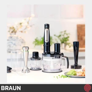 گوشت کوب برقی چند کاره براون مدل Braun MQ 7087x | با توان 1000 وات