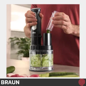 گوشت کوب برقی چند کاره براون مدل Braun MQ55755M | با توان 1000 وات