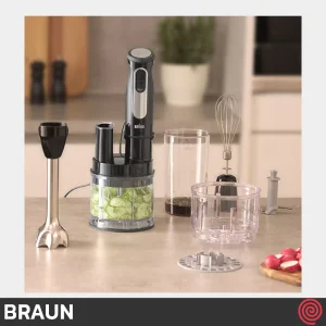 گوشت کوب برقی چند کاره براون مدل Braun MQ55755M | با توان 1000 وات